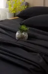 Простыня на резинке, 100х200 см, черная Mades - фото 4