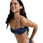 Топ от бикини Roxy Shine Bandeau, синий - фото 5