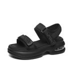 Пляжные сандалии женские черные золотистые шелковый кролик, бежевые - фото