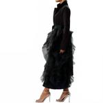 Блейзер с тюлевой отделкой, черный Locker Room, черный - фото 3