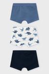 Детские боксеры 3 шт Mayoral, синий - фото 2