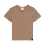 Футболка Courrèges Embroidered T-Shirt 'Mocha' - фото
