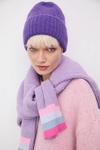 Шапка из смеси шерсти Medicine, фиолетовый - фото 5