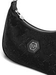 Philipp Plein сумка на плечо с монограммой, черный - фото 4