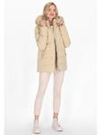 Женское пальто бежевого цвета Usha - фото 2