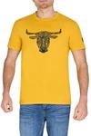 Футболка YFC Word Bull Head Raging Bull, Yellow - фото 7