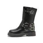 Medd Ботильоны женские, черно-коричневые - фото