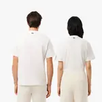 Футболка с принтом логотипа LACOSTE, белый - фото 4