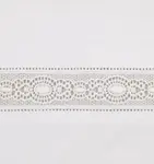 Пододеяльник SFERRA Giza 45 Lace Duvet, белый - фото 8