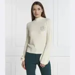 Свитер обычного кроя с добавлением шерсти Liu Jo, экрю - фото 2