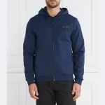 Толстовка обычного кроя Ea7, синий - фото