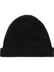 Jil Sander шерстяная шапка бини, черный - фото