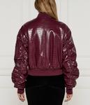 Куртка Patrizia Pepe Regular Fit, бордо - фото 4