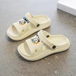 Противоскользящие дышащие тапочки для детей BOBDOG, бежевый - фото 3