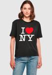 Футболка Merchcode Shirt I Love NY, черный - фото 2