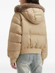 Пуховик с капюшоном B+Ab, бежевый - фото 4