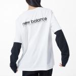 Футболка унисекс белая New Balance, белый - фото 4