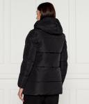 Куртка женская Ea7 утепленная с капюшоном, черный - фото 3