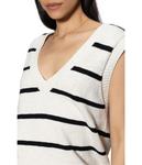 Свитер Sanctuary Bf Sweater Vest, Chalk/Black - фото 3