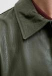 Куртка Jack & Jones Leather jacket, Mountain View/Green - фото 4