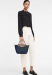 Сумочка Le Pliage Original Longchamp, темно-синий - фото