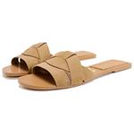 Шлепанцы женские коричневые Zara - фото 3