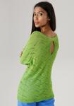 Свитер Aniston SELECTED, Lime - фото 4