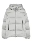 Стёганая куртка с капюшоном на молнии Alphatauri, серый - фото