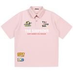 The Simpsons Рубашка-поло унисекс «Симпсоны», Белый - фото 12