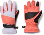 Columbia boys Core III Glove, Snowdrift/Hot Coral - фото