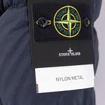 Пуховик с капюшоном STONE ISLAND, синий - фото 6