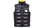 Пуховик мужской черный Moncler - фото