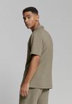 Рубашка SHORT SLEEVE REVERS COLLAR SOLID TERRY NO EXCESS, цвет Dark Moss - фото 3