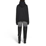 Куртка Balenciaga Sticky Note Zip-Up Hoodie Medium Fit 'Black Faded', черный - фото 4