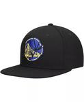Черная мужская кепка Golden State Warriors Shattered Snapback Mitchell & Ness, черный - фото