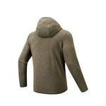 ANTA Куртка утепленная с капюшоном, Dried Pine Green Floral Gray-1 - фото 2