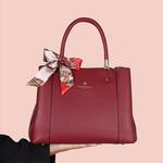 PAYOT Бордовая сумка, Burgundy - фото 9