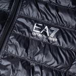 Куртка Ea7 Down Zip Up EMPORIO ARMANI, черная - фото 9