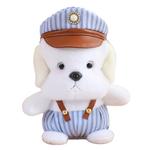 Милые плюшевые куклы щенки в комбинезоне, 25 см Fox fairy - фото 3