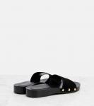 Ривьера слайды из замши Gianvito Rossi, черный - фото 2