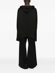 Худи оверсайз Rick Owens, черный - фото 4