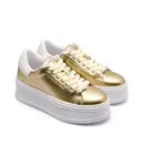 Кожаные кроссовки Selma 16 Liu Jo, желтый - фото 3