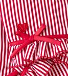 Детские шорты с принтом Monnalisa, Bianco+Rosso - фото 3