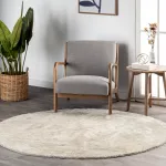 Ковер Loni Solid Shag Area Rug nuLOOM, 122 см, светло-голубой - фото 35
