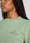Топ Dickies CHRISTIANA TEE, Sea Spray/Dark Green - фото 6