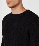 Свитер Эвандер regular fit Guess Jeans, черный - фото 4