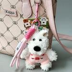 Плюшевый кулон с щенком вест хайленд уайт терьера, 11 см Bowl - фото 5