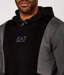 Толстовка regular fit Ea7, черный - фото 4