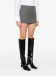 Юбка мини WARDROBE.NYC, серый - фото 3