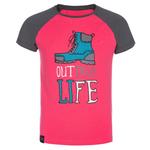 Детская футболка Kilpi, розовый - фото